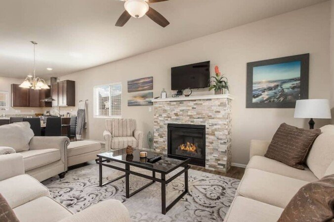 House 3 bedrooms, with garden