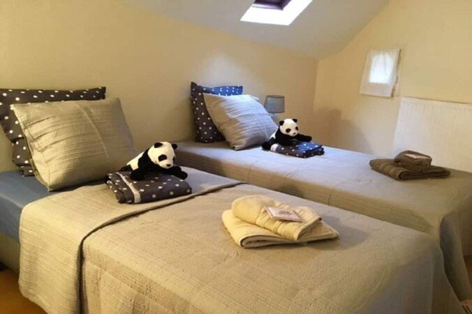 Maison en pierre 1 chambre, avec jardin