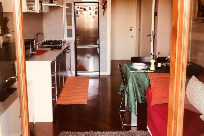 Apartment 1 bedroom, with garden