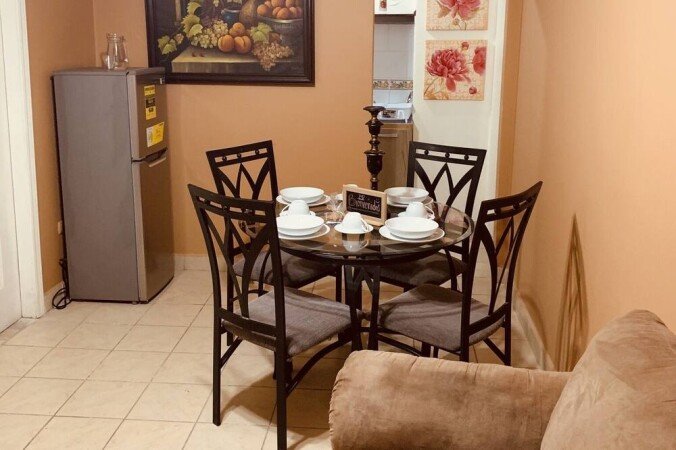 Apartment 1 bedroom, with garden