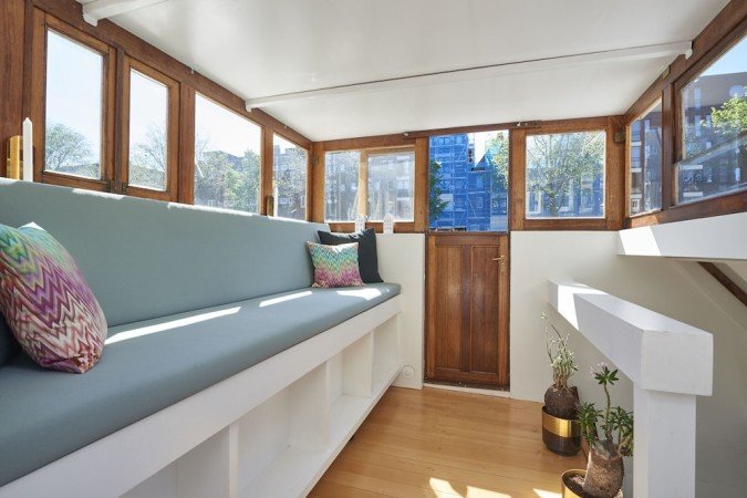 Boot 3 Schlafzimmer, mit Kamin