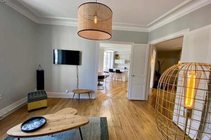 Appartement tout confort, 3 chambres, avec wifi