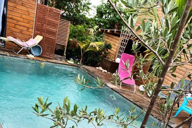 Maison 2 chambres, avec piscine