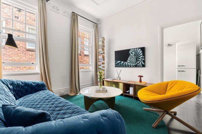 Apartment 2 bedrooms, with garden