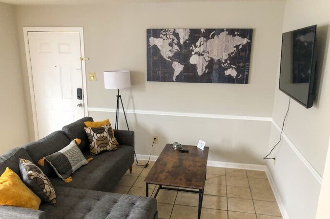 Apartment 1 bedroom, with garden