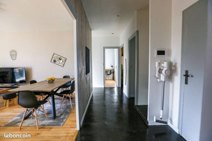 Appartement 3 chambres, avec jardin