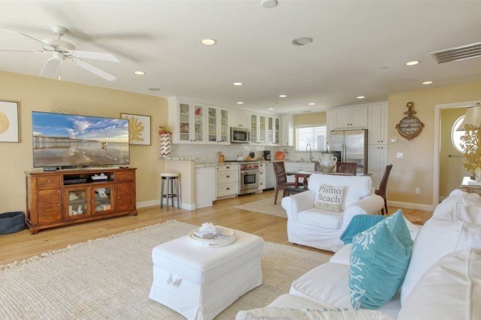 Apartment 2 bedrooms, with fireplace