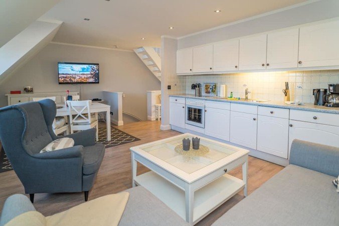 Wohnung 2 Schlafzimmer, mit Garten