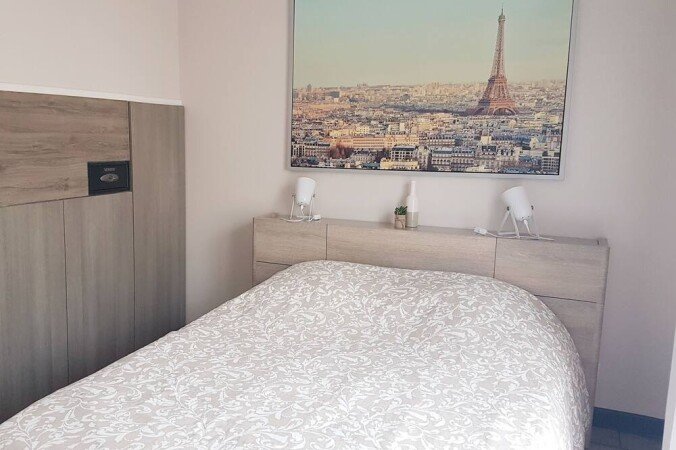 Appartement tout confort, 1 chambre, avec jardin