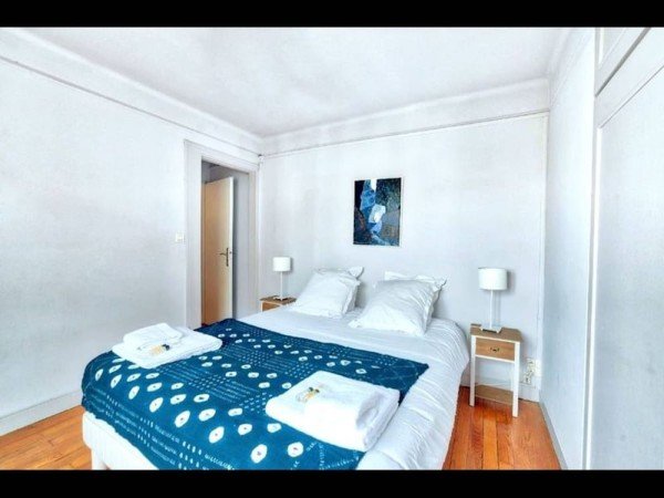 Appartement chic, 2 chambres, avec wifi