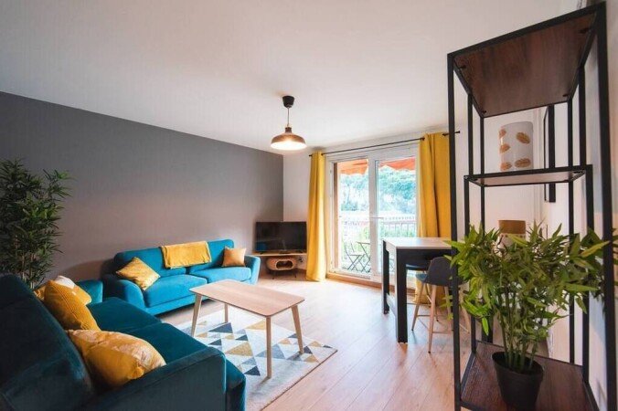 Appartement 3 chambres, avec wifi