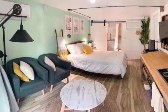 Bed and breakfast 1 bedroom, with gym