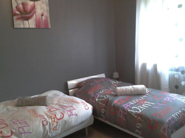 Appartement 2 chambres, avec salle de sport
