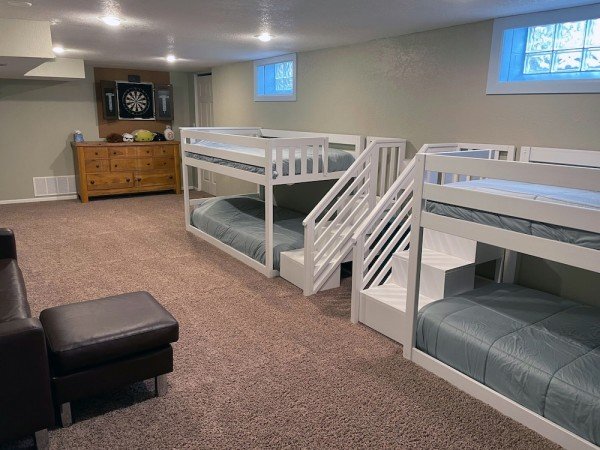 House 4 bedrooms, with gym