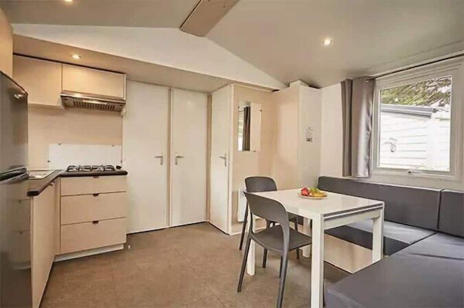 Mobil home cozy, 3 chambres, avec climatisation