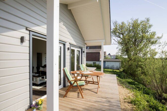 Ferienhaus 2 Schlafzimmer, mit Garten