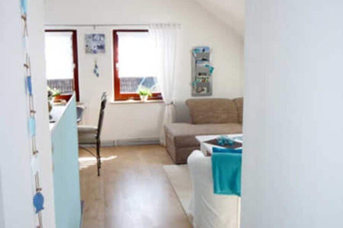 Wohnung 2 Schlafzimmer, mit Garten