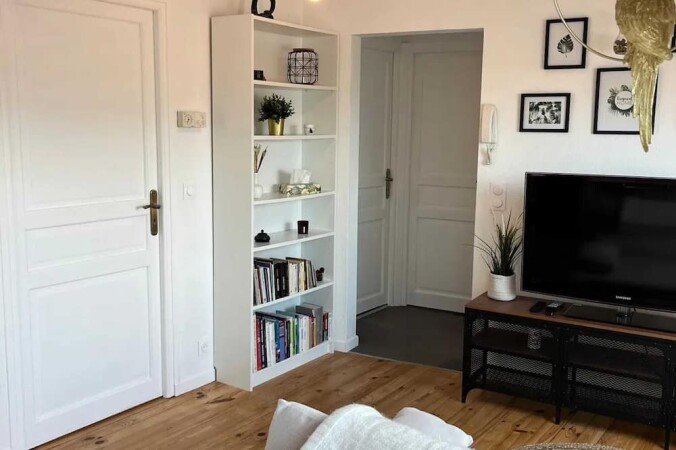 Appartement design, 2 chambres, avec wifi