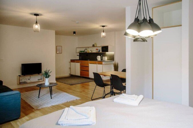 Wohnung 1 Schlafzimmer, mit Garten