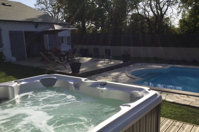Maison de charme, 5 chambres, avec jacuzzi