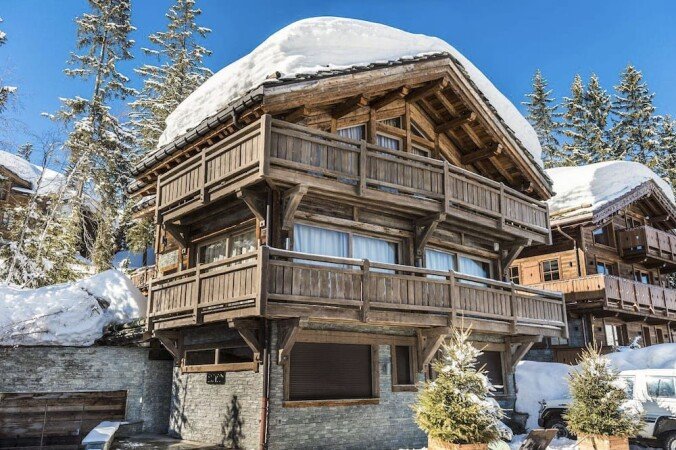 Chalet design, 5 chambres, avec piscine