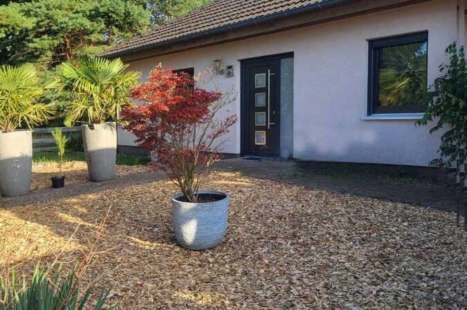 Ferienhaus 1 Schlafzimmer, mit Garten