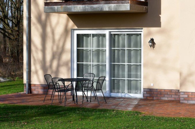 Wohnung 2 Schlafzimmer, mit Garten