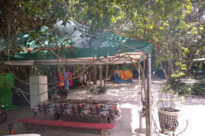 Casa 1 quarto, com jardim