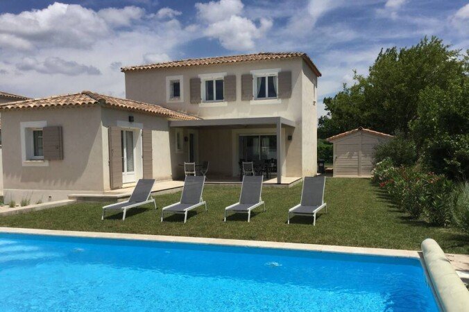 Villa 4 chambres, avec piscine