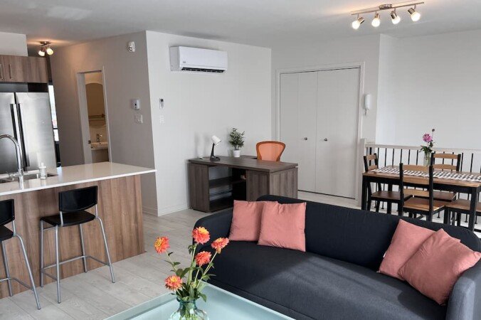 Appartement 2 chambres, avec climatisation