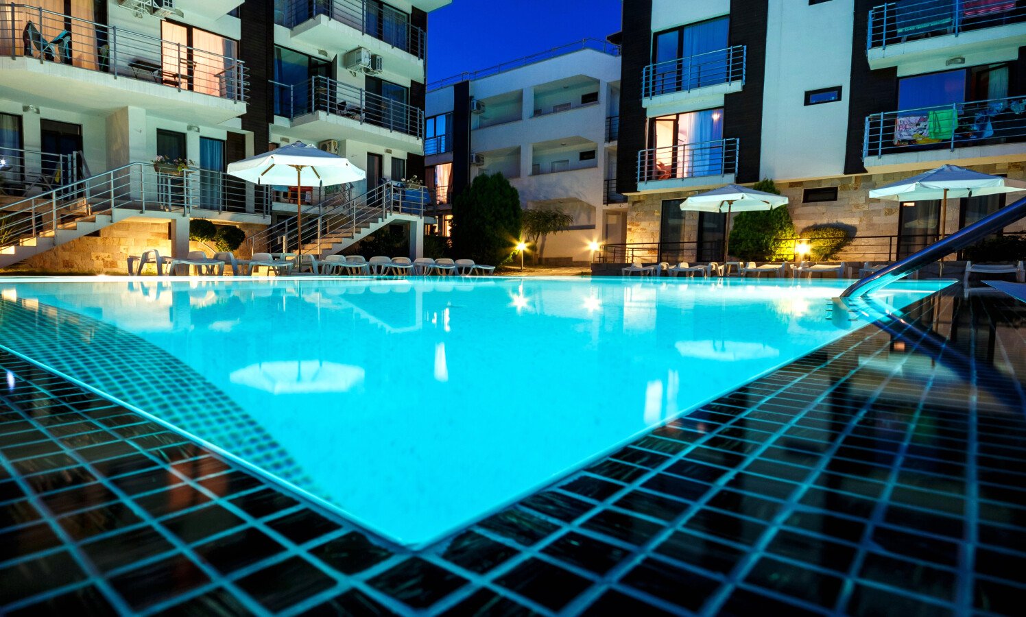 Appartamento 1 camera, con piscina