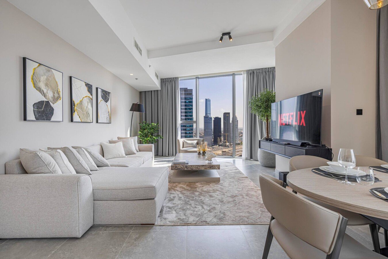 Appartamento 2 camere, con vista mare