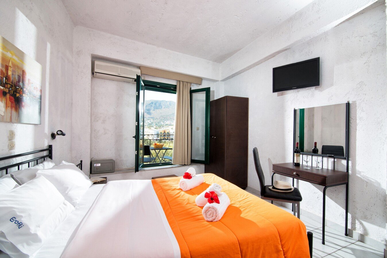 Wohnung 2 Gäste, mit Klimaanlage