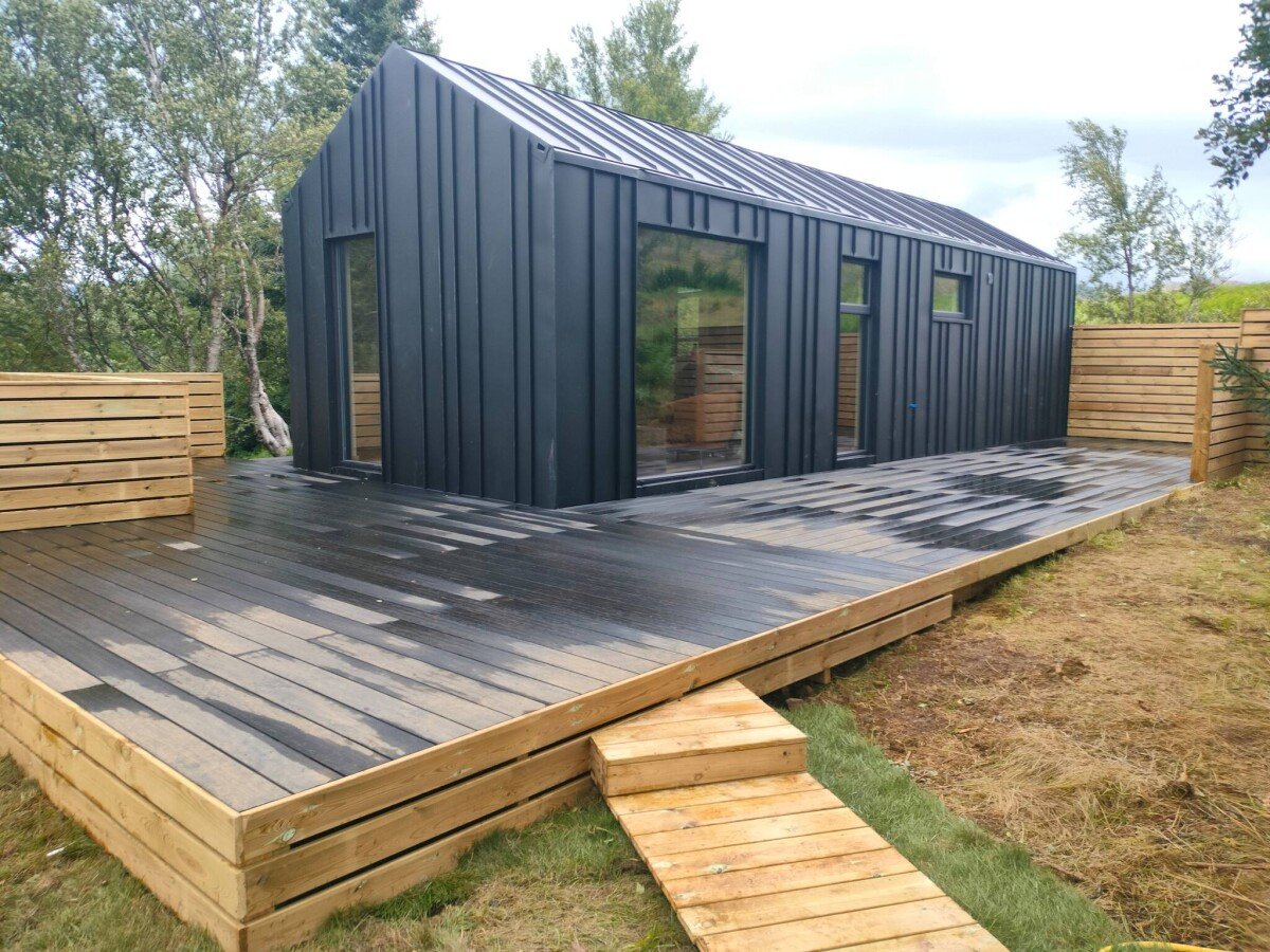 Chalet 1 Schlafzimmer, mit Garten