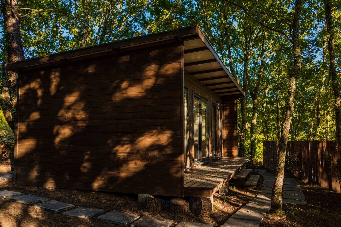 Chalet 1 bedroom, with pool