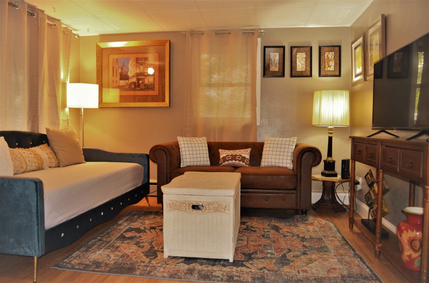 Apartment 2 bedrooms, with air conditioning