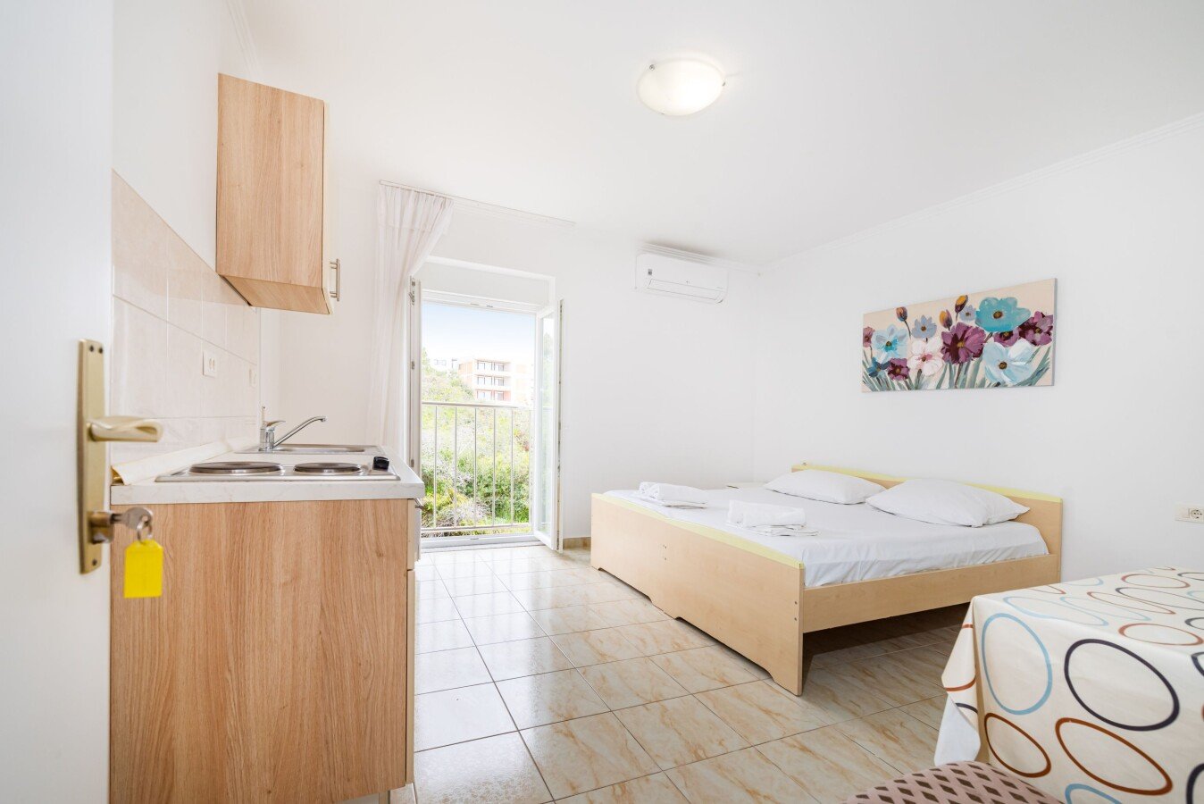 Wohnung 2 Gäste, mit Klimaanlage