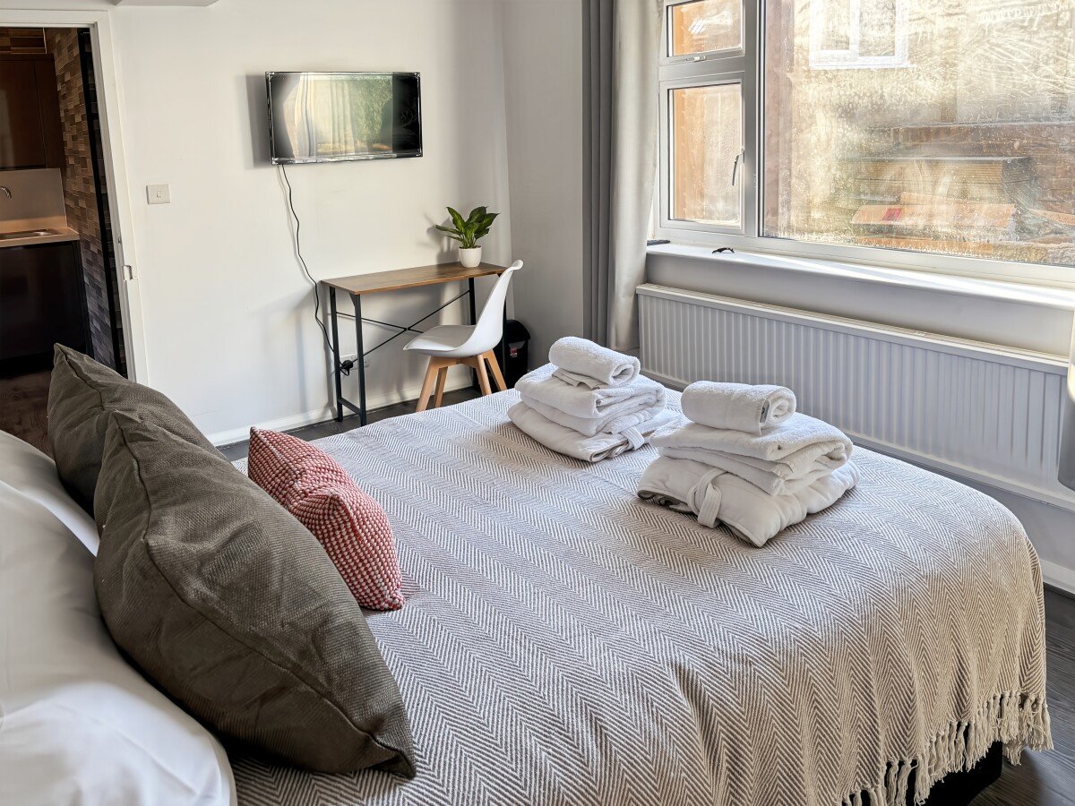 Ferienhaus 1 Schlafzimmer, mit Garten