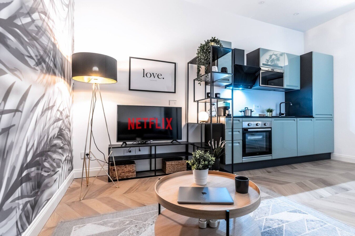 Wohnung 1 Schlafzimmer, mit Klimaanlage