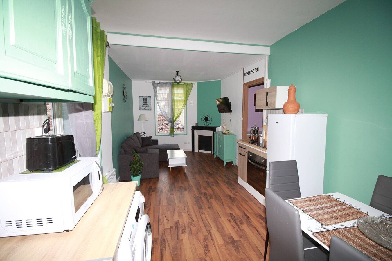 Appartement confortable, 2 chambres, avec wifi