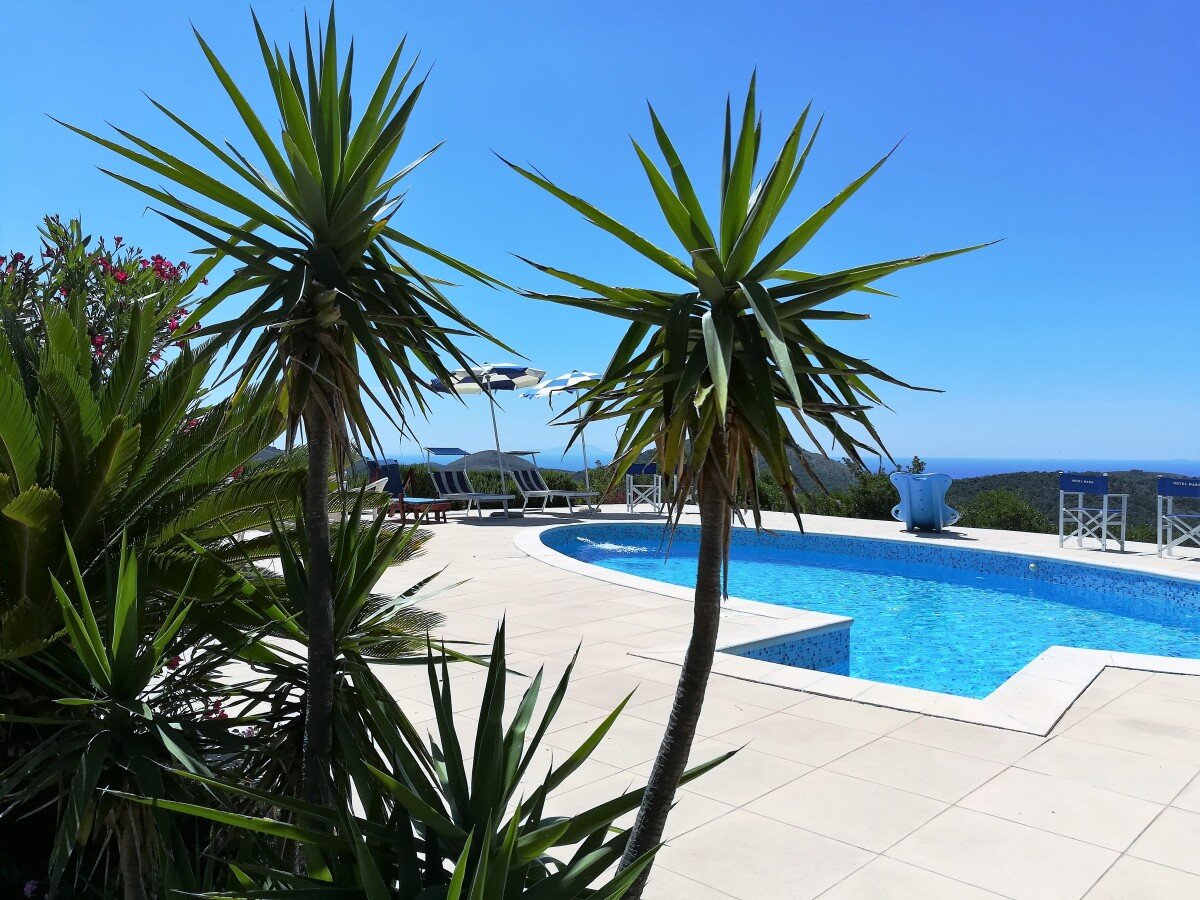 Villa 2 camere, con vista mare