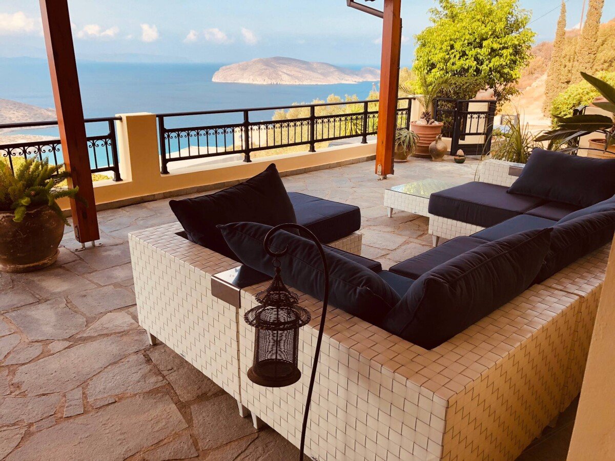 Villa 2 camere, con vista mare