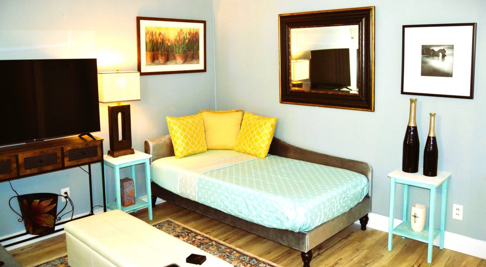 Apartment 2 bedrooms, with air conditioning