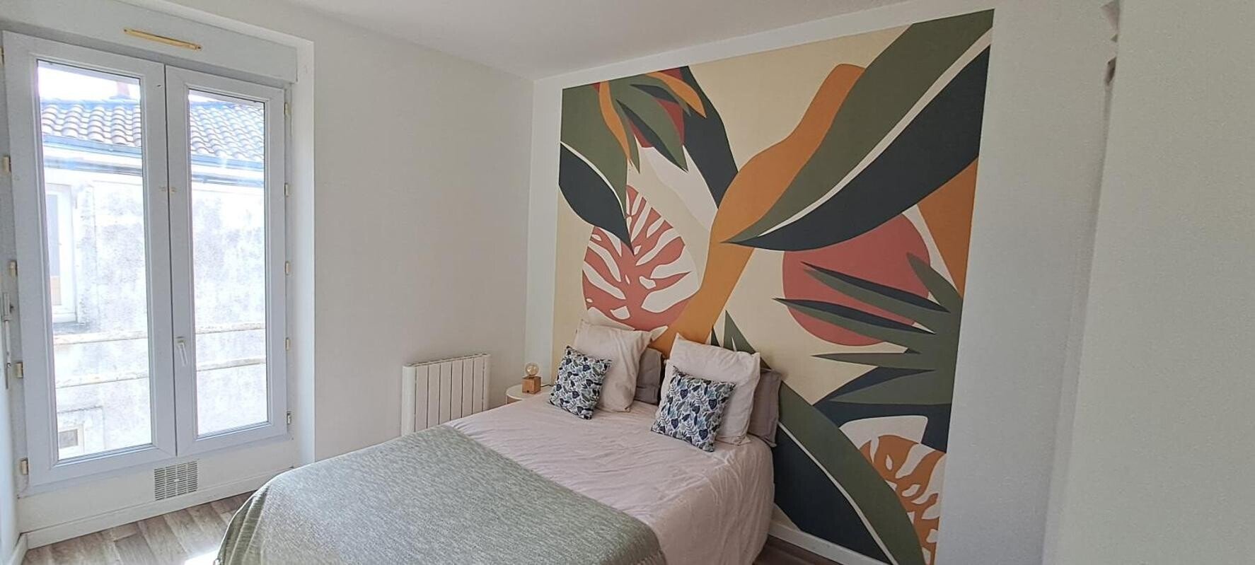 Studio moderne, 2 voyageurs, avec wifi