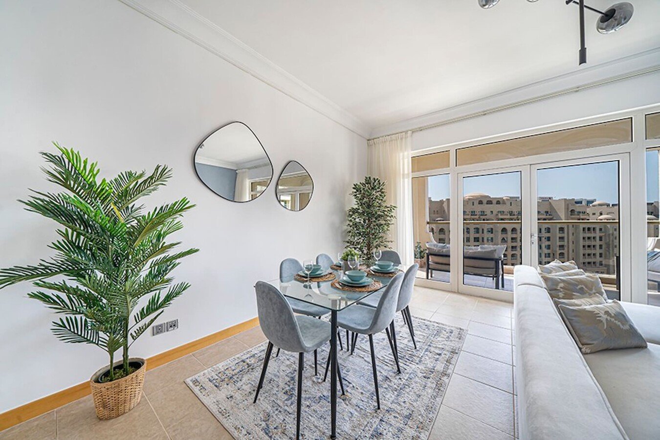 Appartement moderne, 3 chambres, avec climatisation