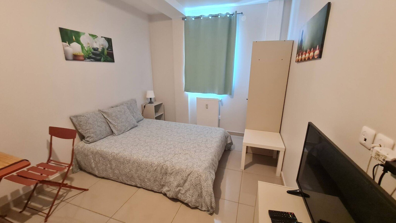 Studio 3 voyageurs, avec piscine