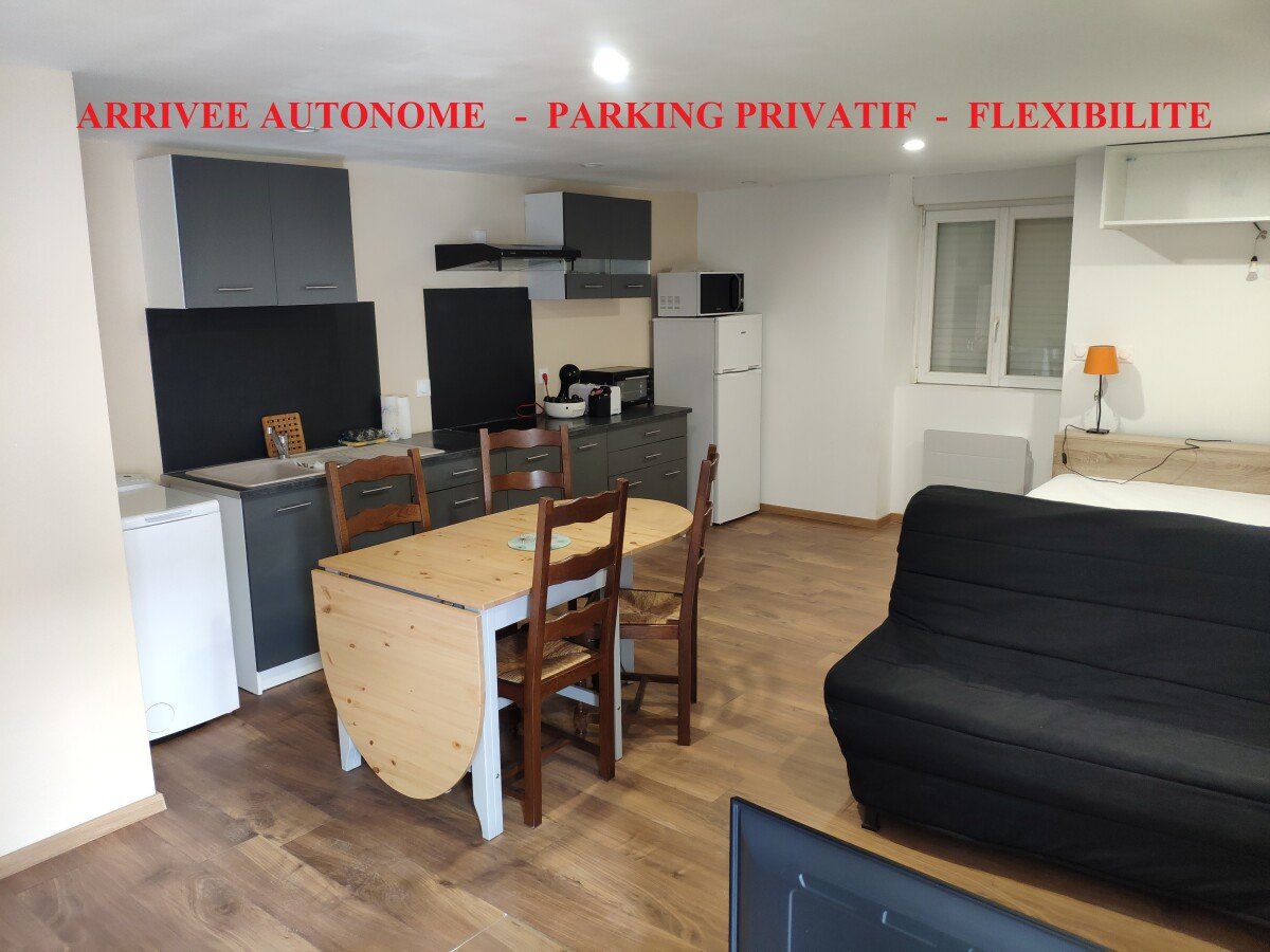 Appartement confortable, 4 voyageurs, avec jardin