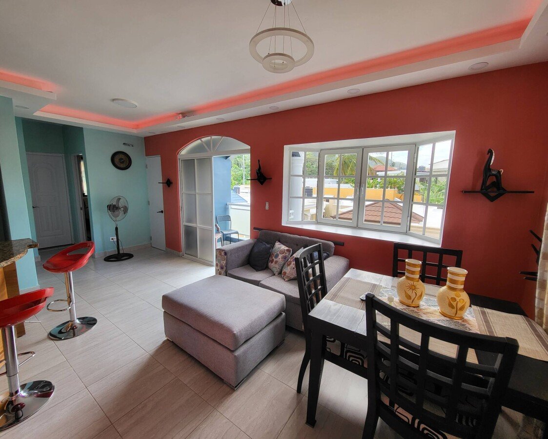 Apartamento 2 habitaciones, con aire acondicionado