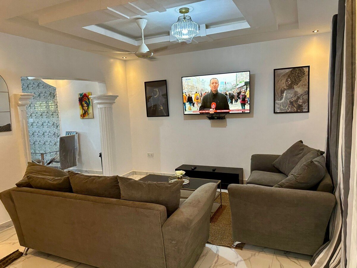 Apartment 2 bedrooms, with garden