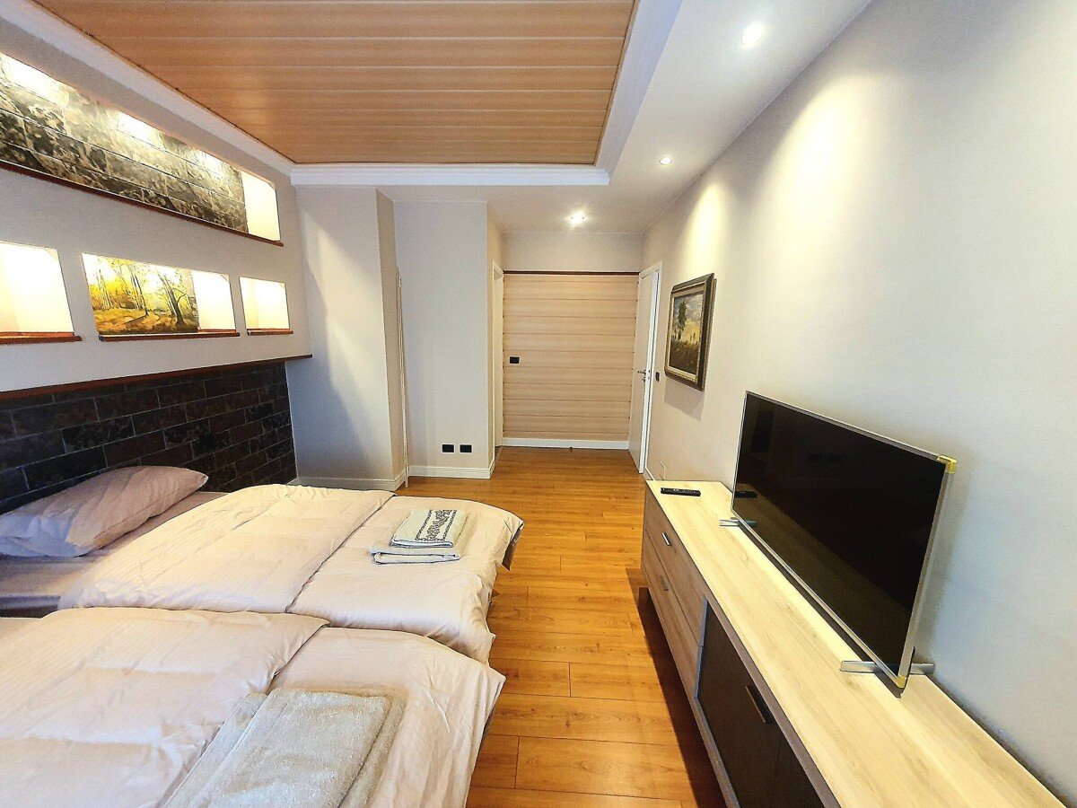 Studio moderne, 1 chambre, avec climatisation